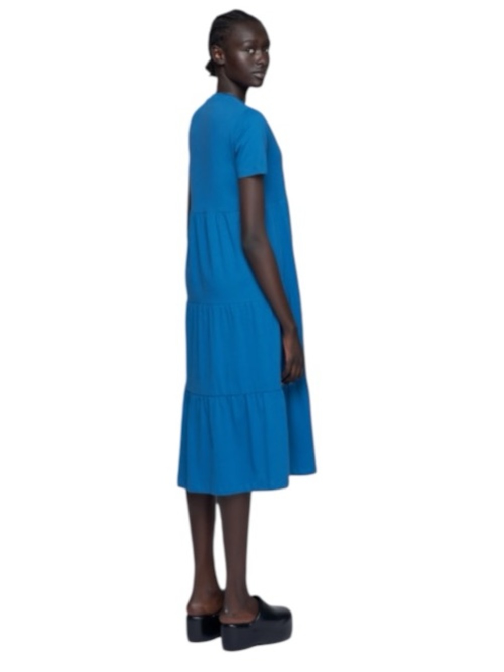 Kotn Midi-Tiered Babydoll Dress